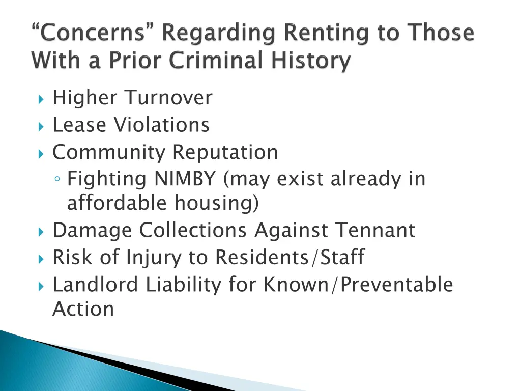 higher turnover lease violations community