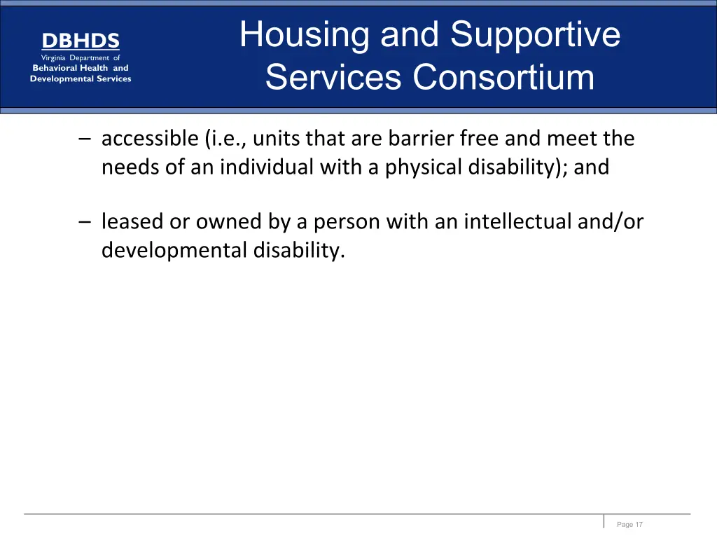 housing and supportive services consortium 3