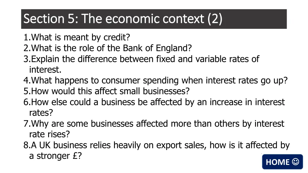 section 5 the economic context 2 section