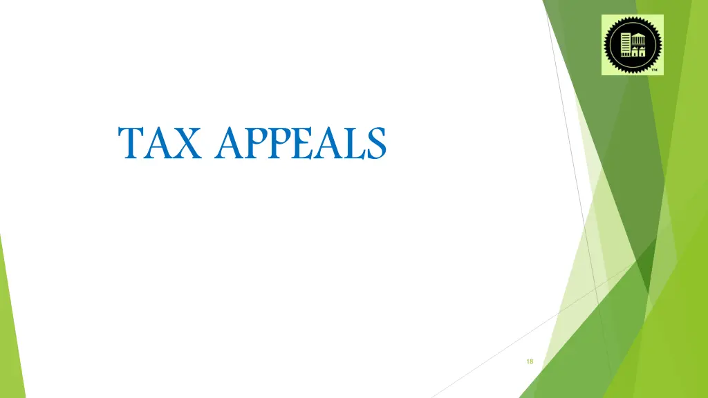 tax appeals