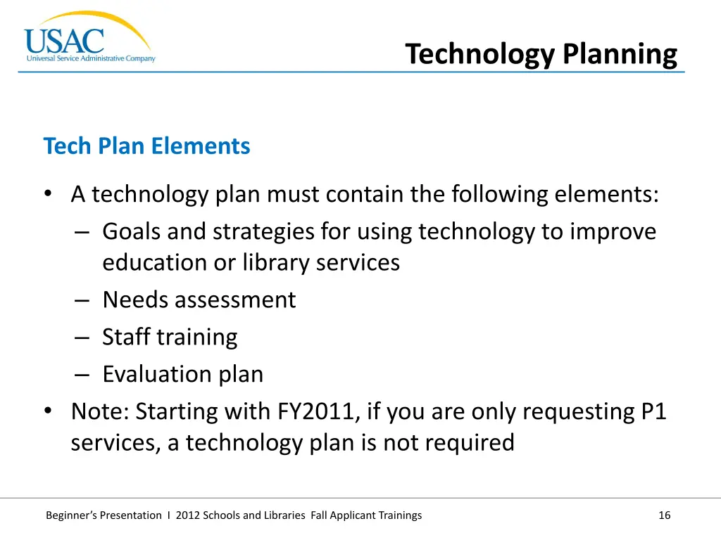 technology planning 1
