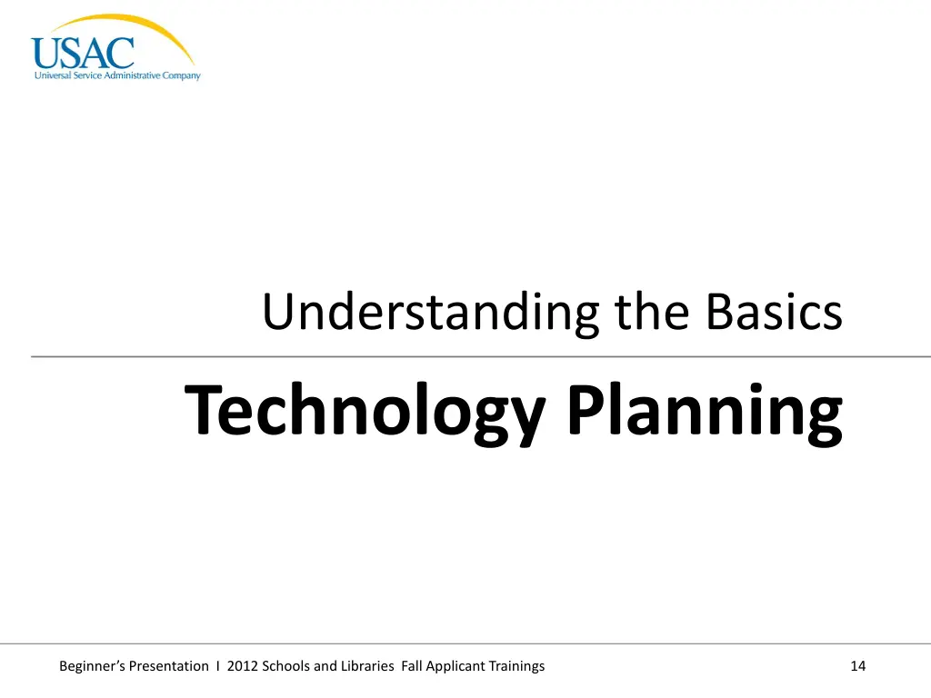 understanding the basics technology planning
