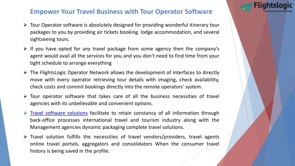 empower your travel business with tour operator