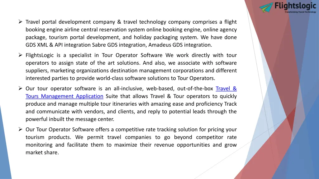 travel portal development company travel