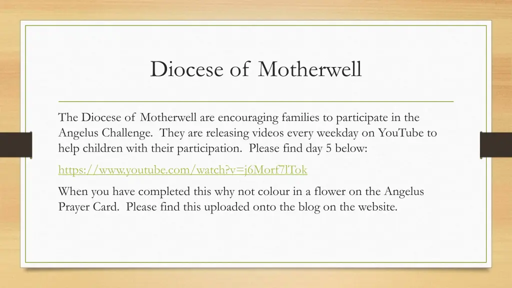 diocese of motherwell