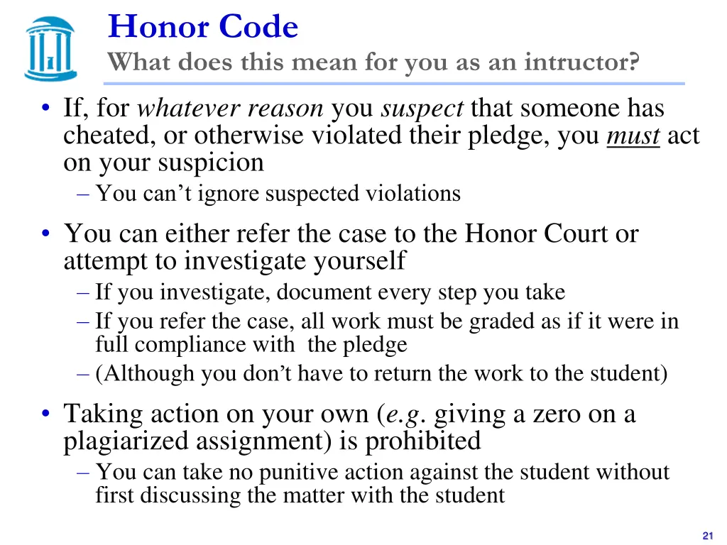 honor code what does this mean