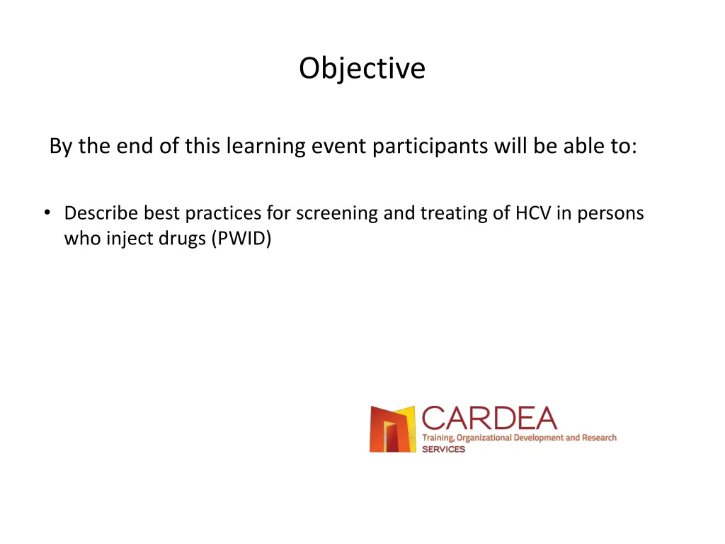 objective