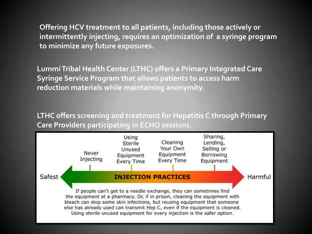 offering hcv treatment to all patients including