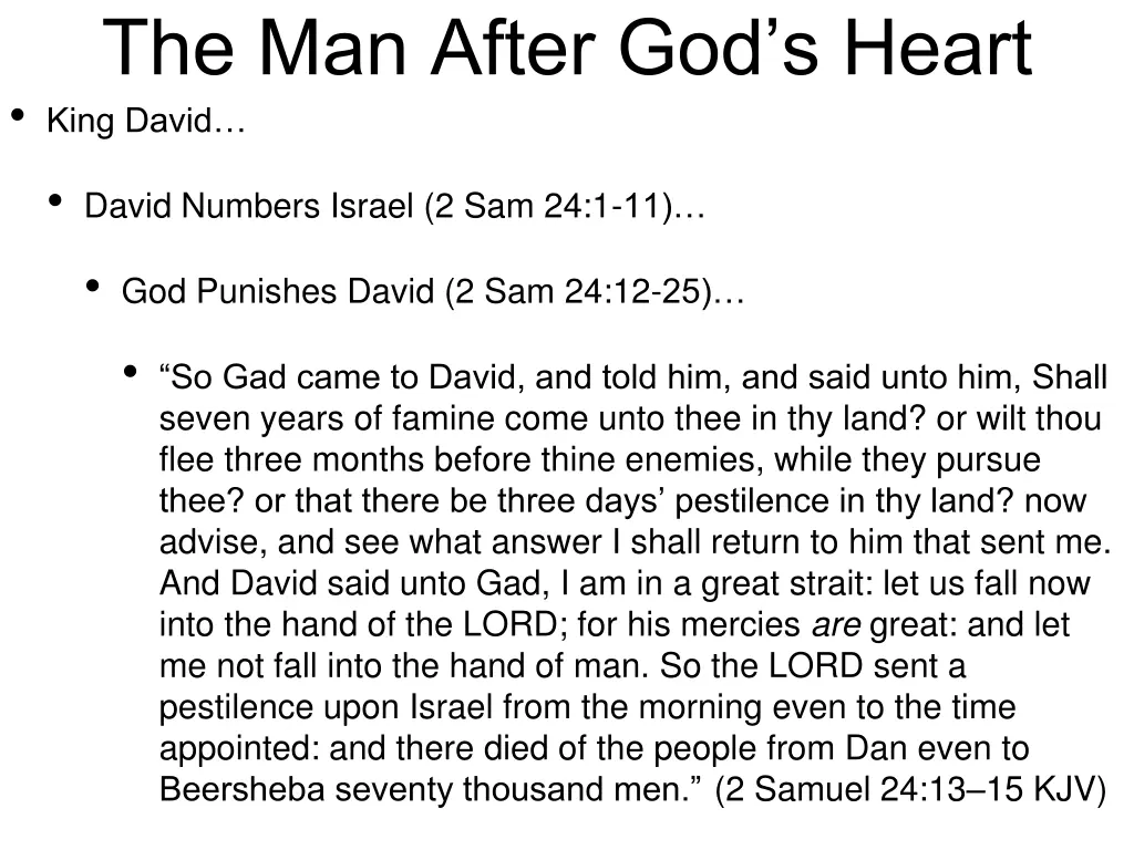 the man after god s heart king david 8