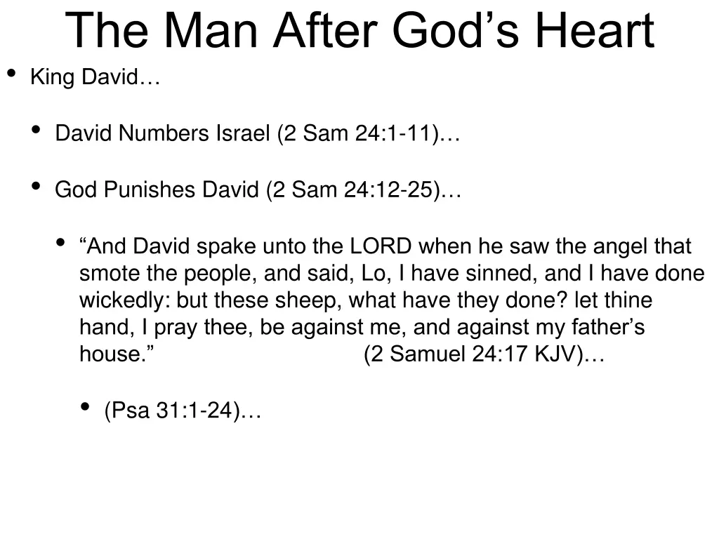 the man after god s heart king david 9