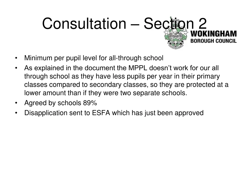 consultation section 2