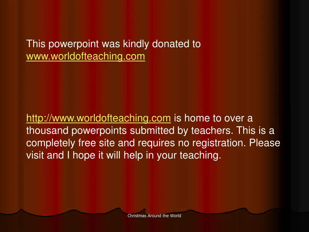 this powerpoint was kindly donated