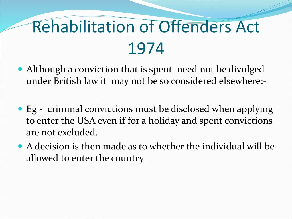 rehabilitation of offenders act 1974 1