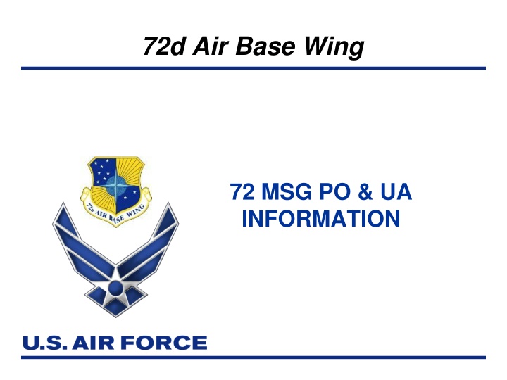 72d air base wing