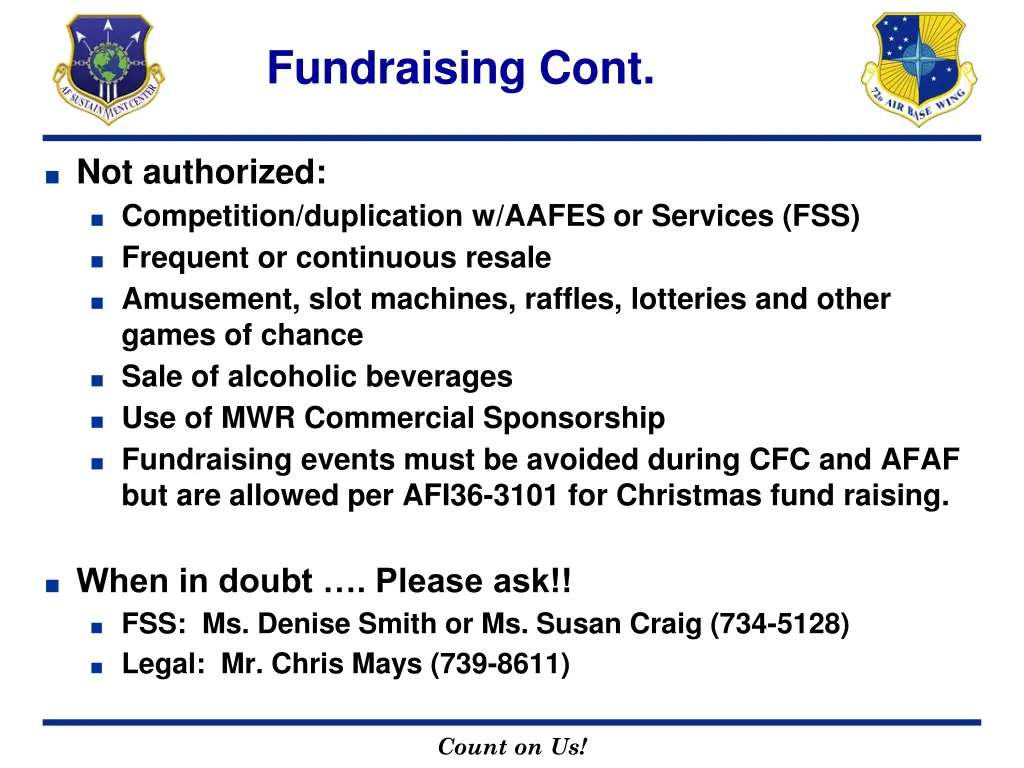 fundraising cont 1