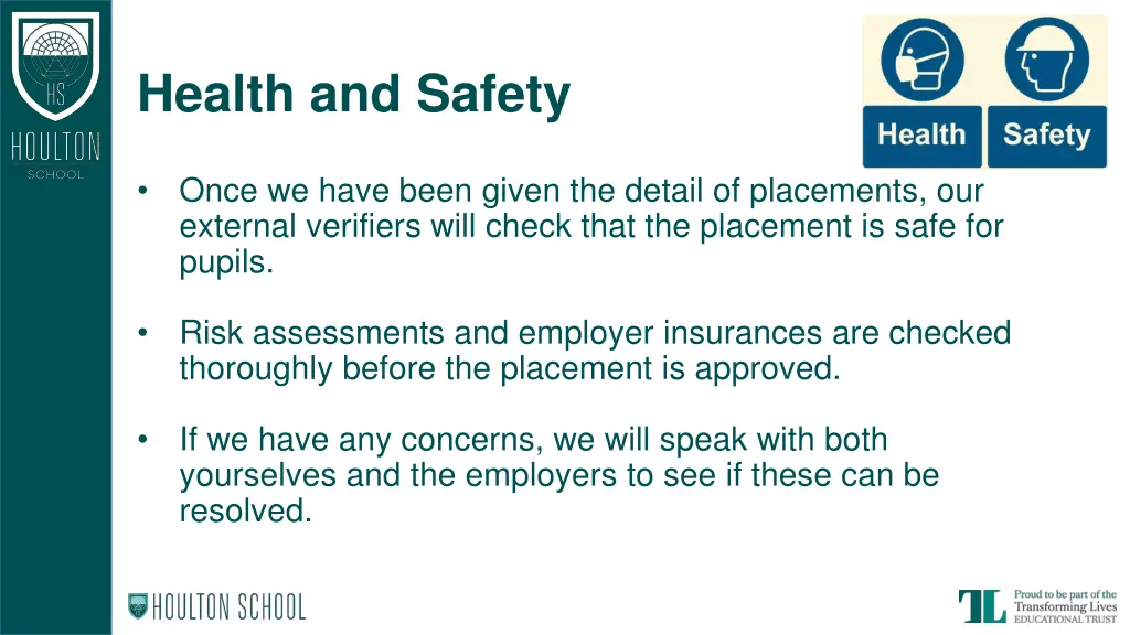 health and safety