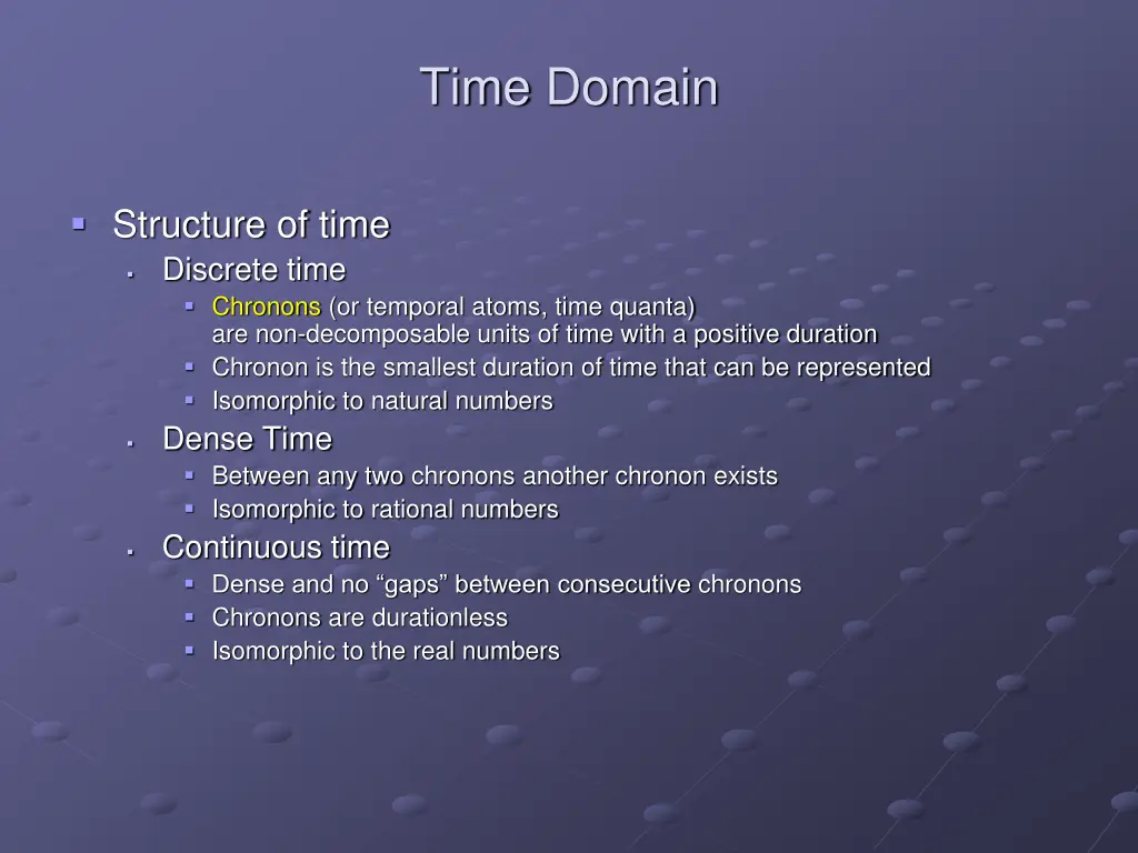 time domain 1
