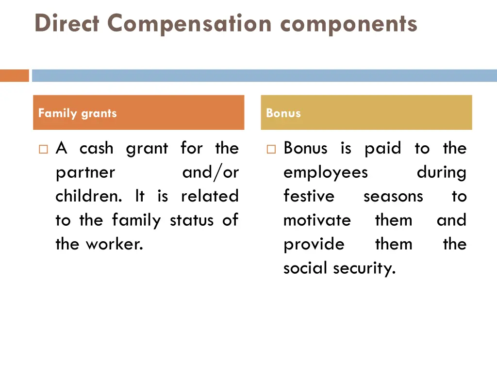 direct compensation components 3
