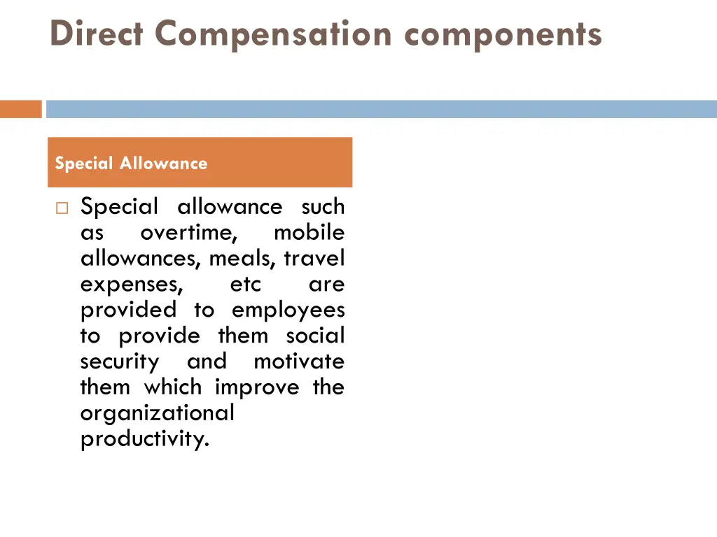 direct compensation components 4