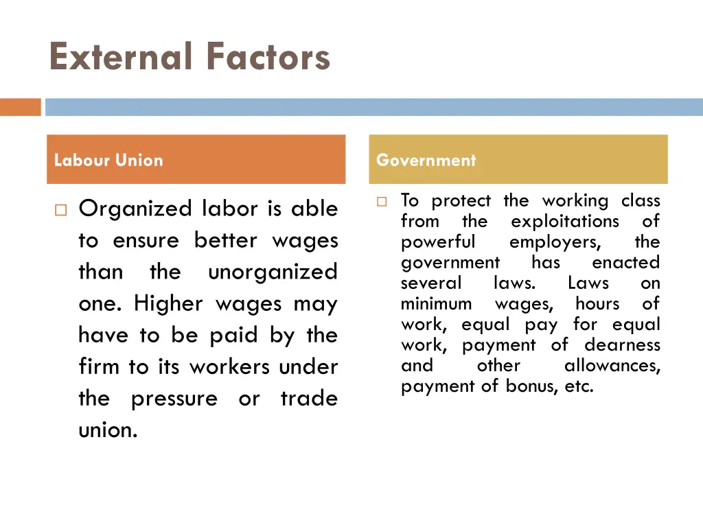 external factors 1