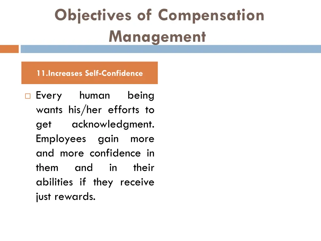 objectives of compensation management 5