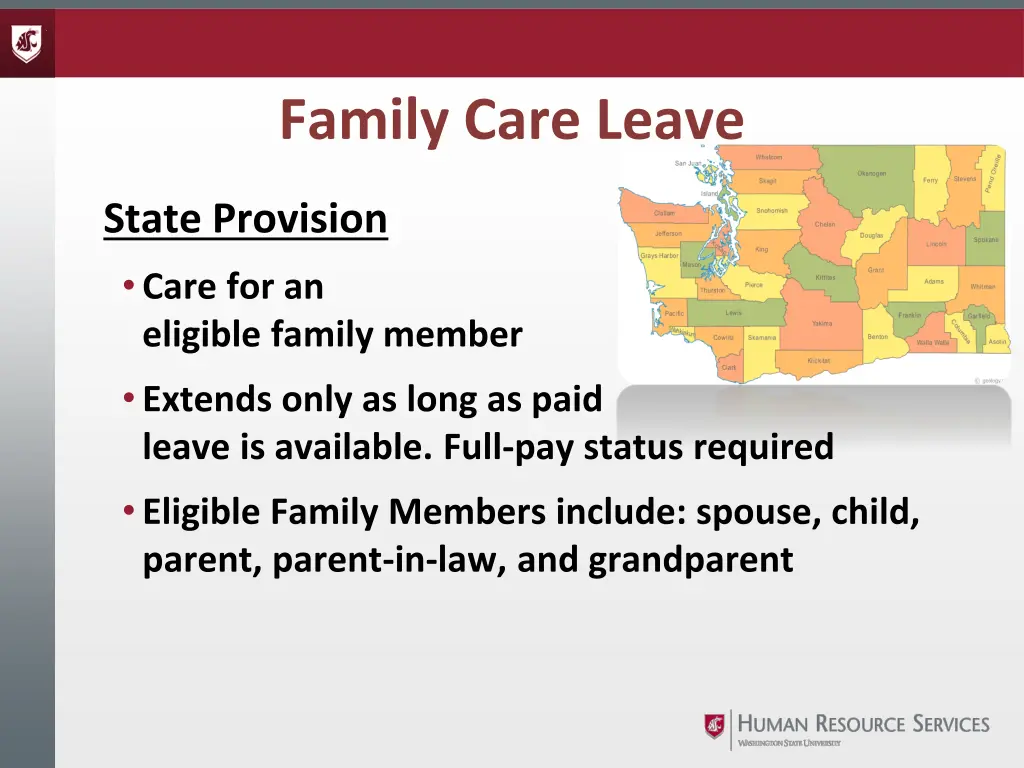 family care leave