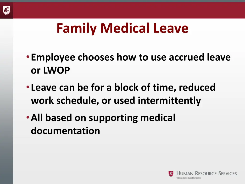 family medical leave 1