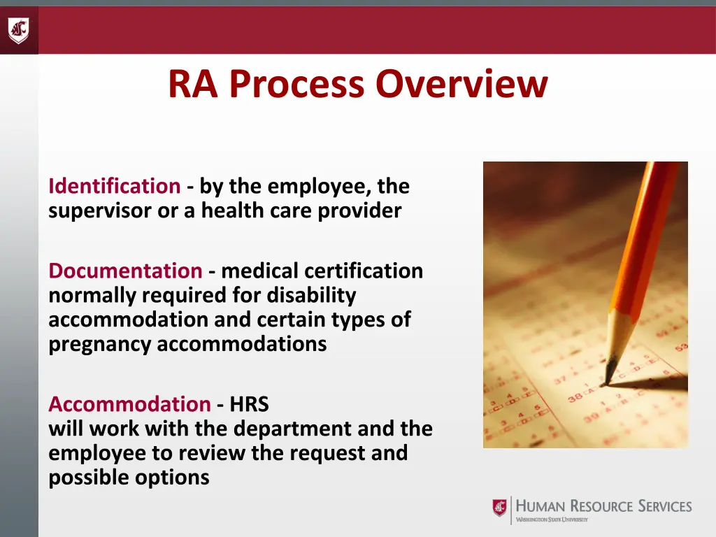 ra process overview