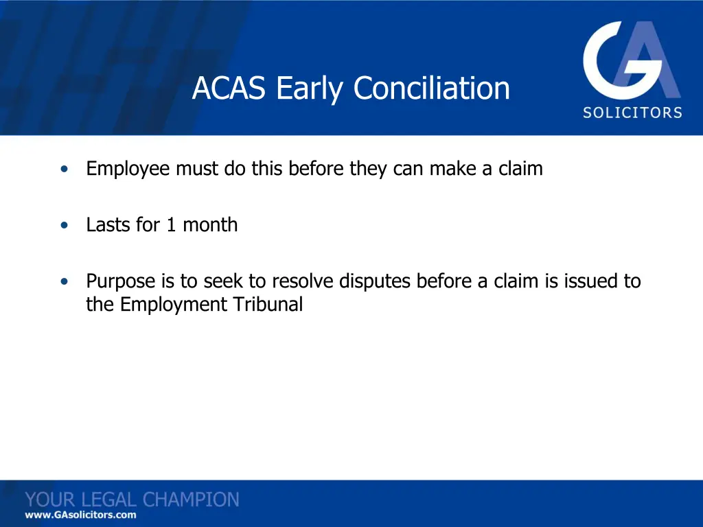 acas early conciliation