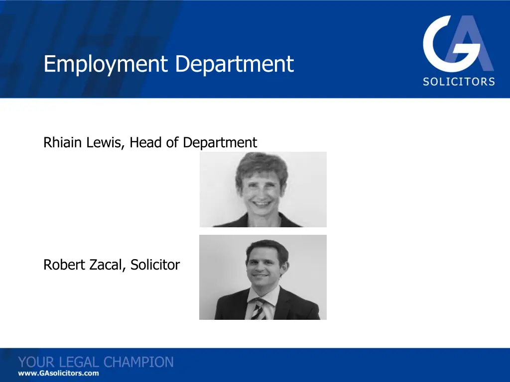 employment department
