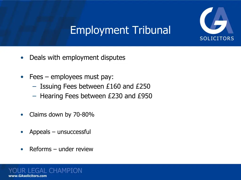 employment tribunal