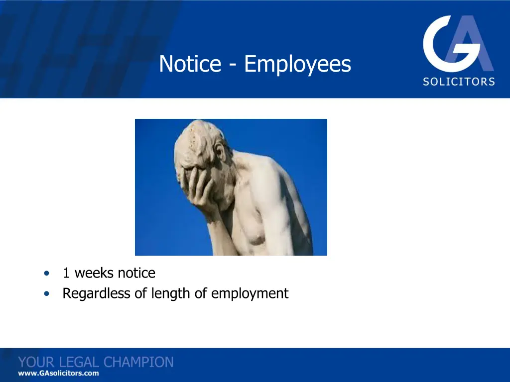 notice employees