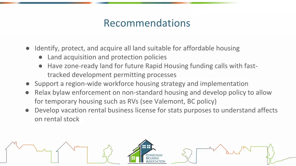 recommendations