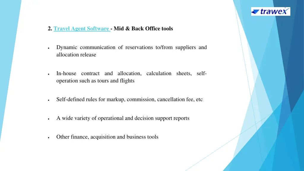 2 travel agent software mid back office tools