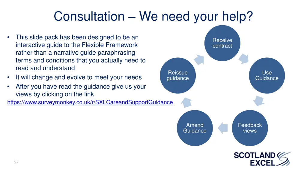 consultation we need your help