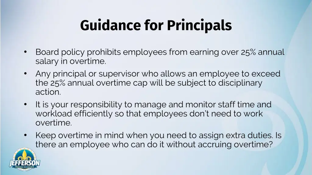 guidance for principals 1