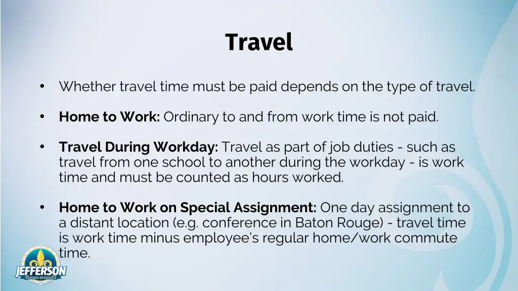 travel