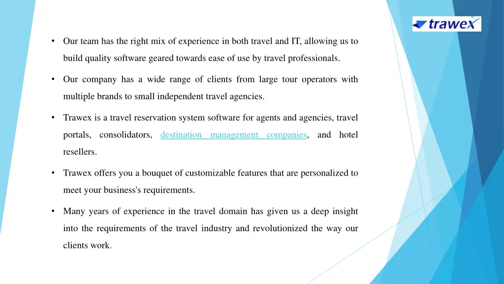 our team has the right mix of experience in both