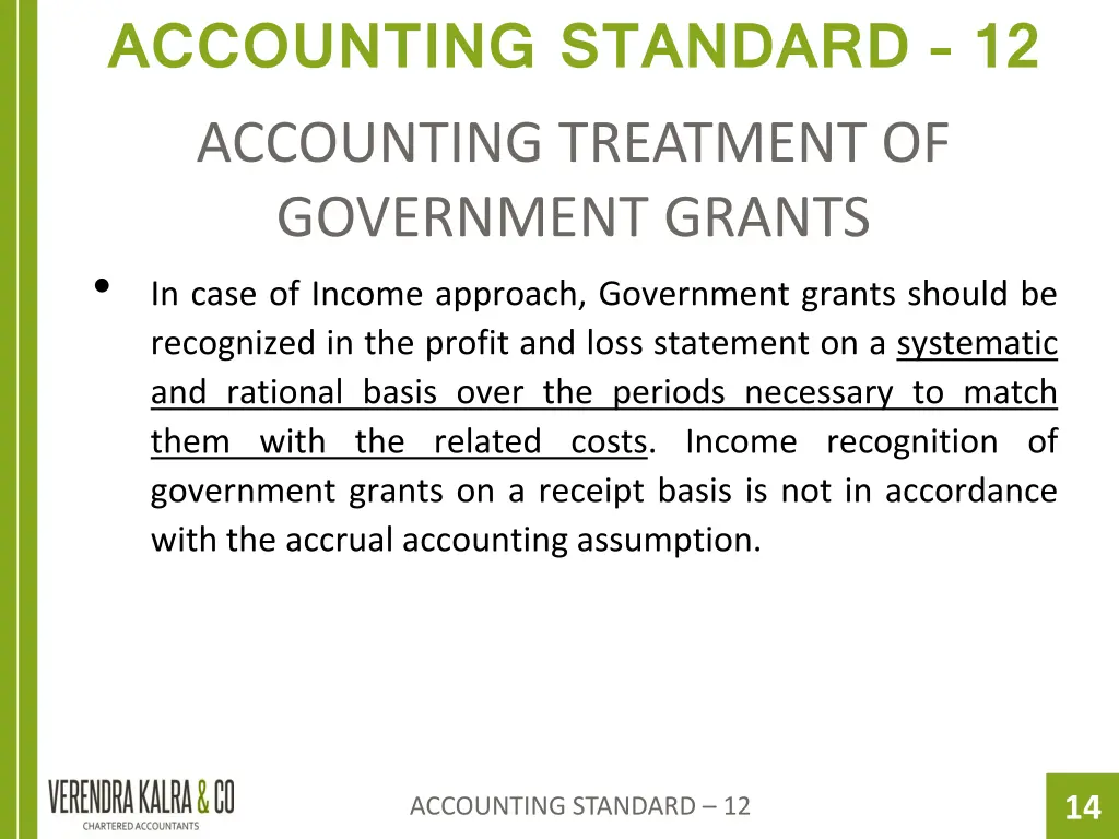 accounting standard 12 accounting treatment 1