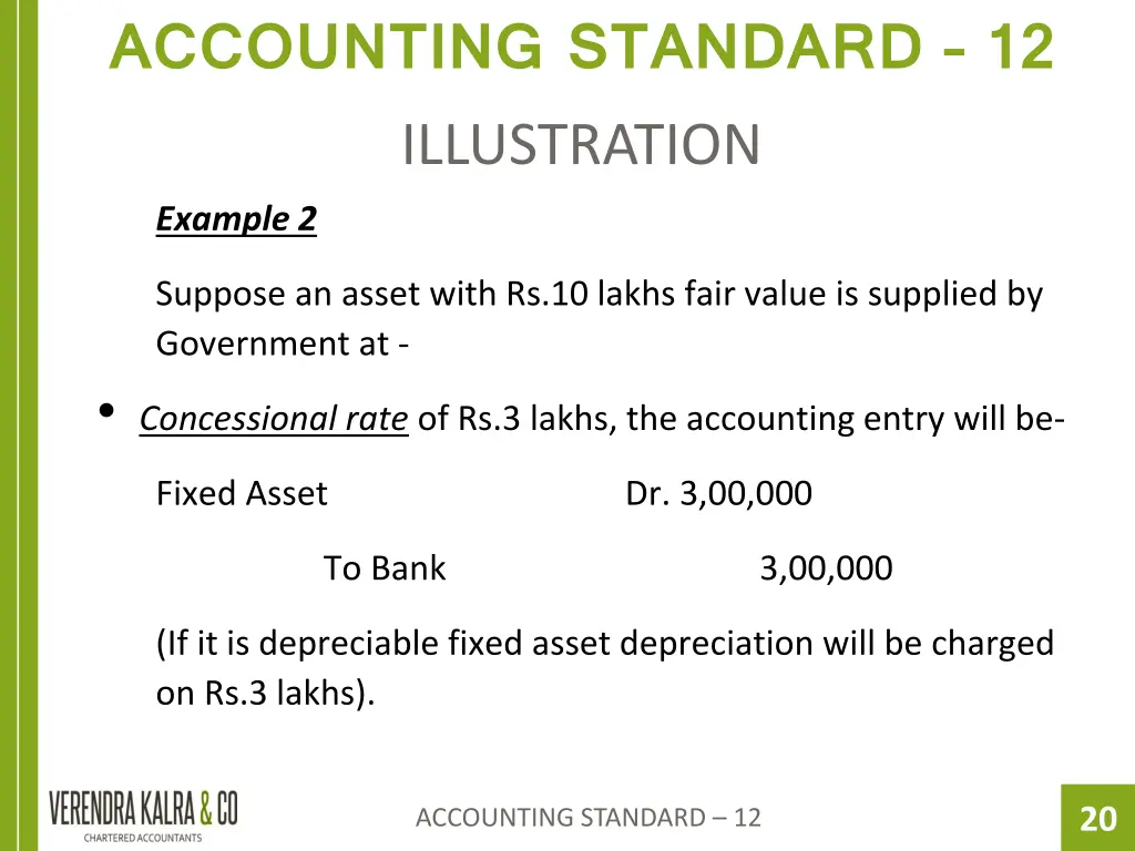 accounting standard 12 illustration