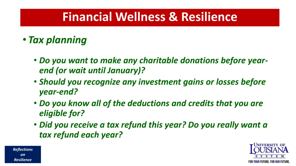 financial wellness resilience 5