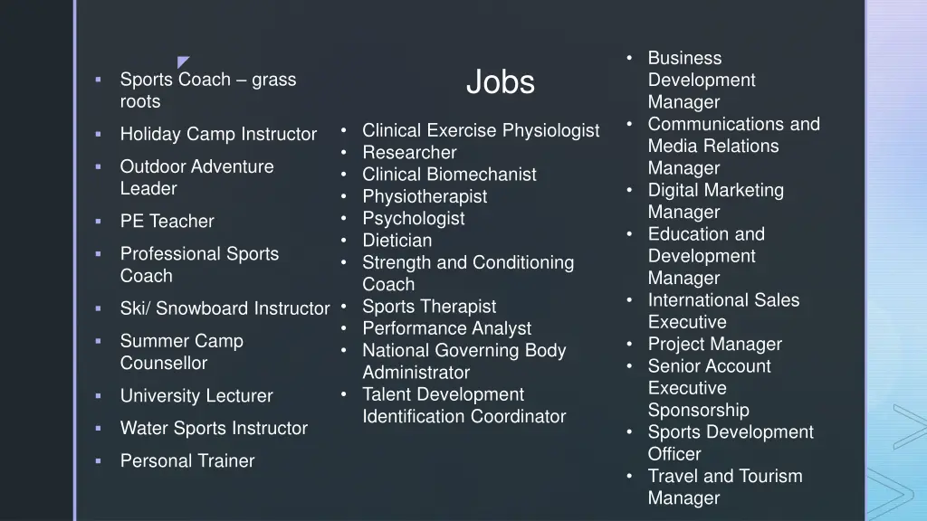 business development manager communications