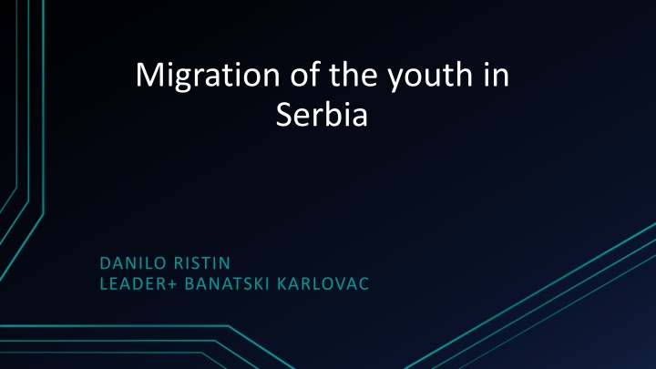 migration of the youth in serbia