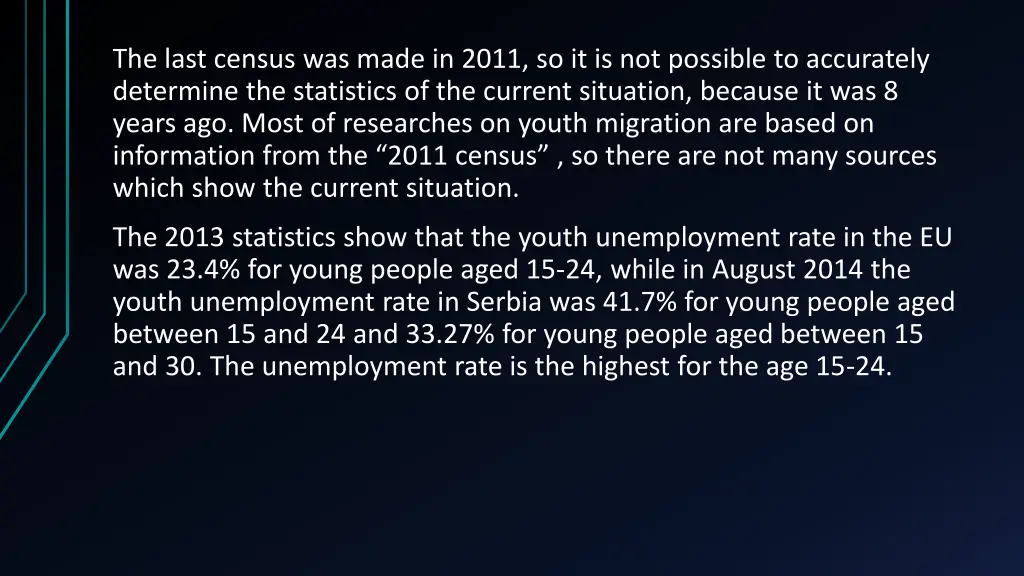 the last census was made in 2011