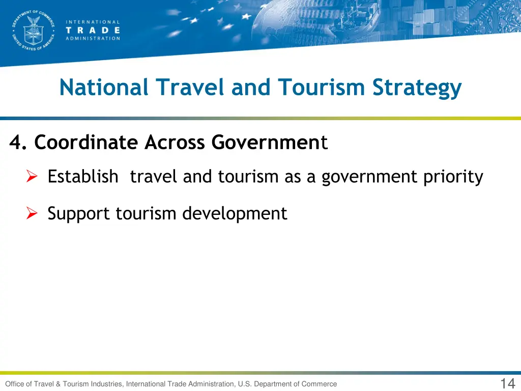 national travel and tourism strategy 12