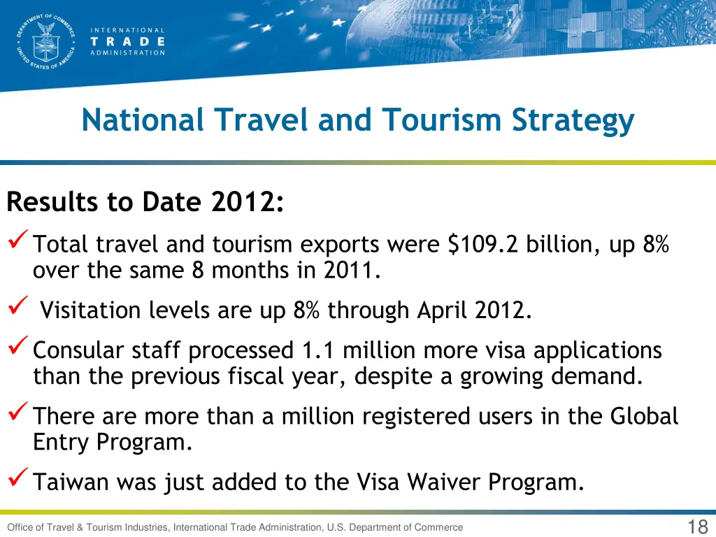 national travel and tourism strategy 14