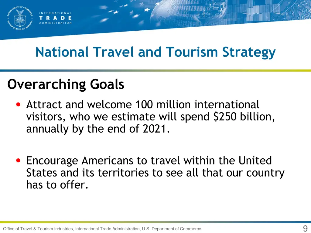 national travel and tourism strategy 7