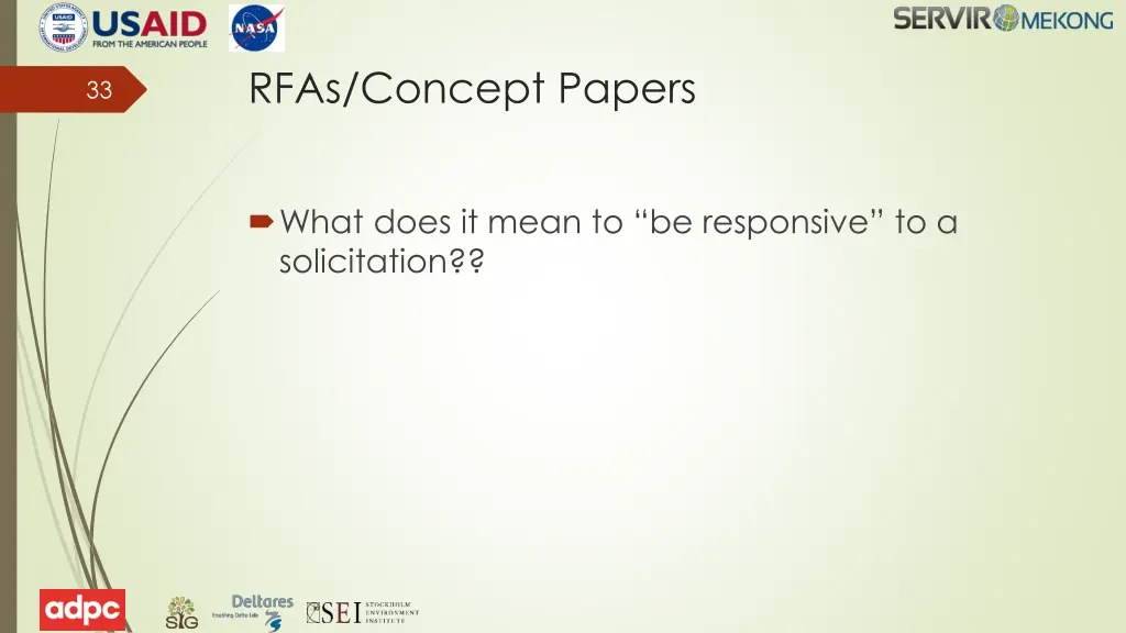 rfas concept papers