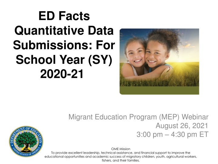 ed facts quantitative data submissions for school