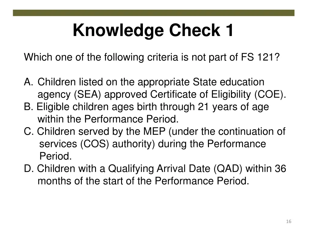 knowledge check 1